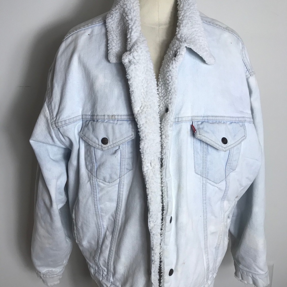 Levi’s Sherpa Lined Denim Jacket made in USA